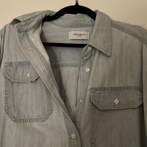 Madewell x Alexa Chung denim shirt